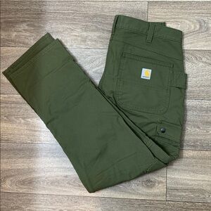 Carhartt Men's Relaxed Straight Ripstop Fleece Lined Cargo Pant 34x32